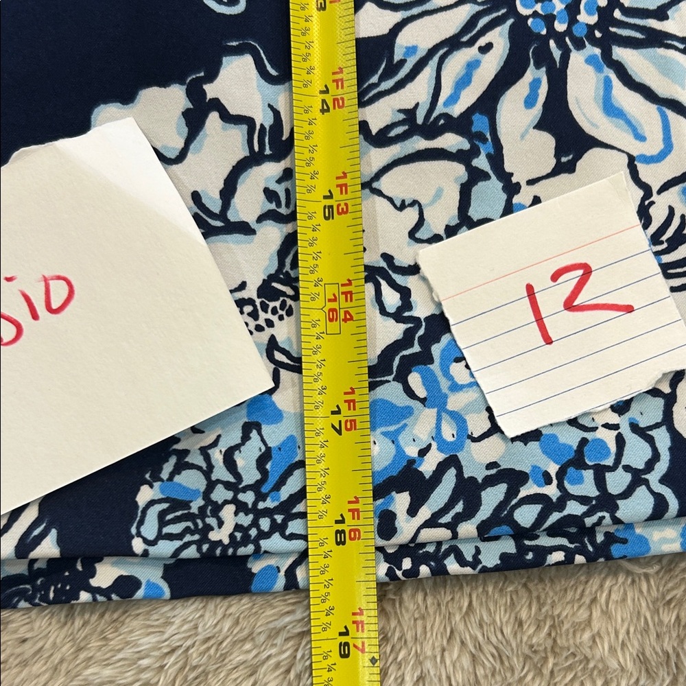 Lilly Pulitzer Luxletic Navy print Skort - Picture 4 of 6